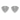 Pair of silver earrings with a geometric design on a white background