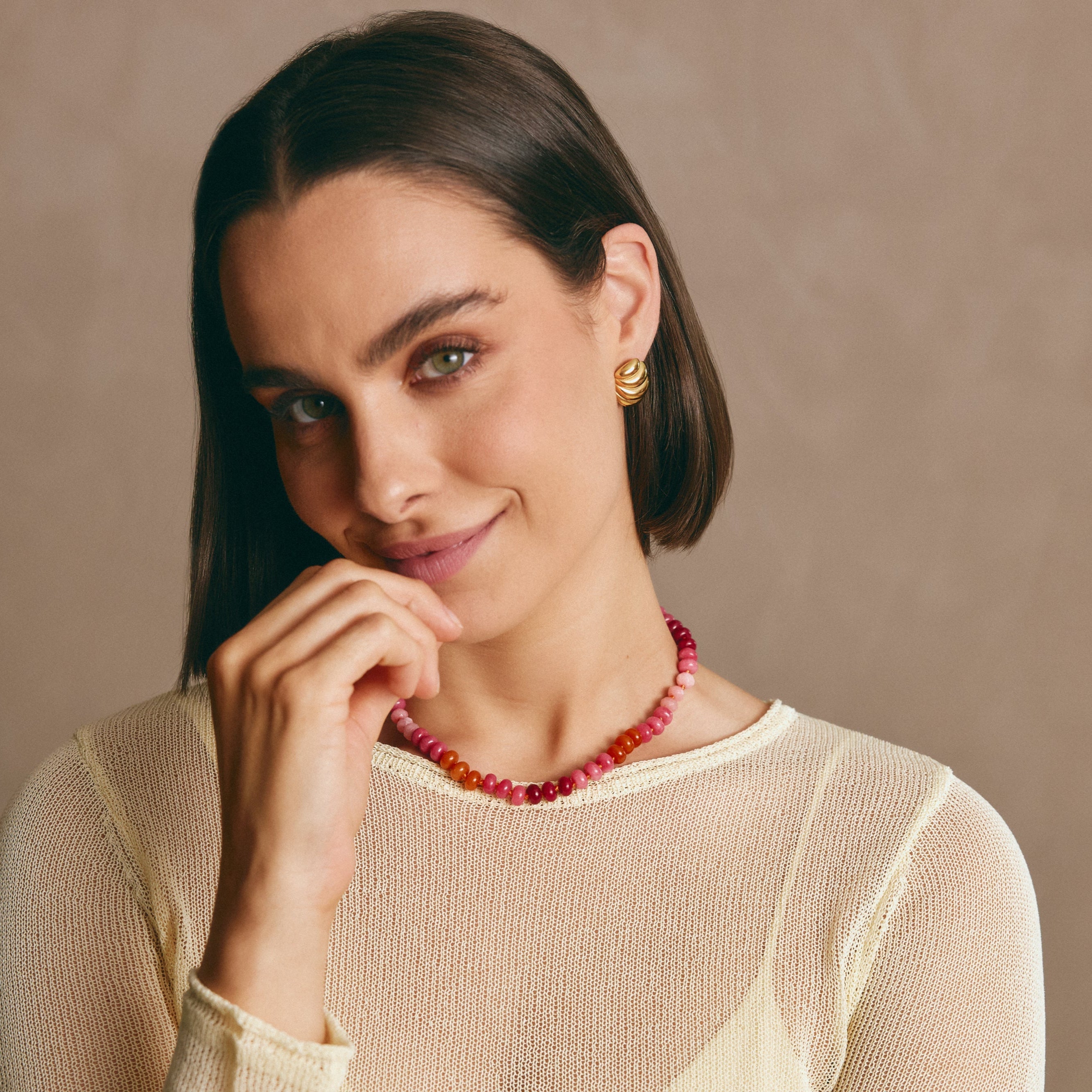 ROSANOVA Pink Necklace