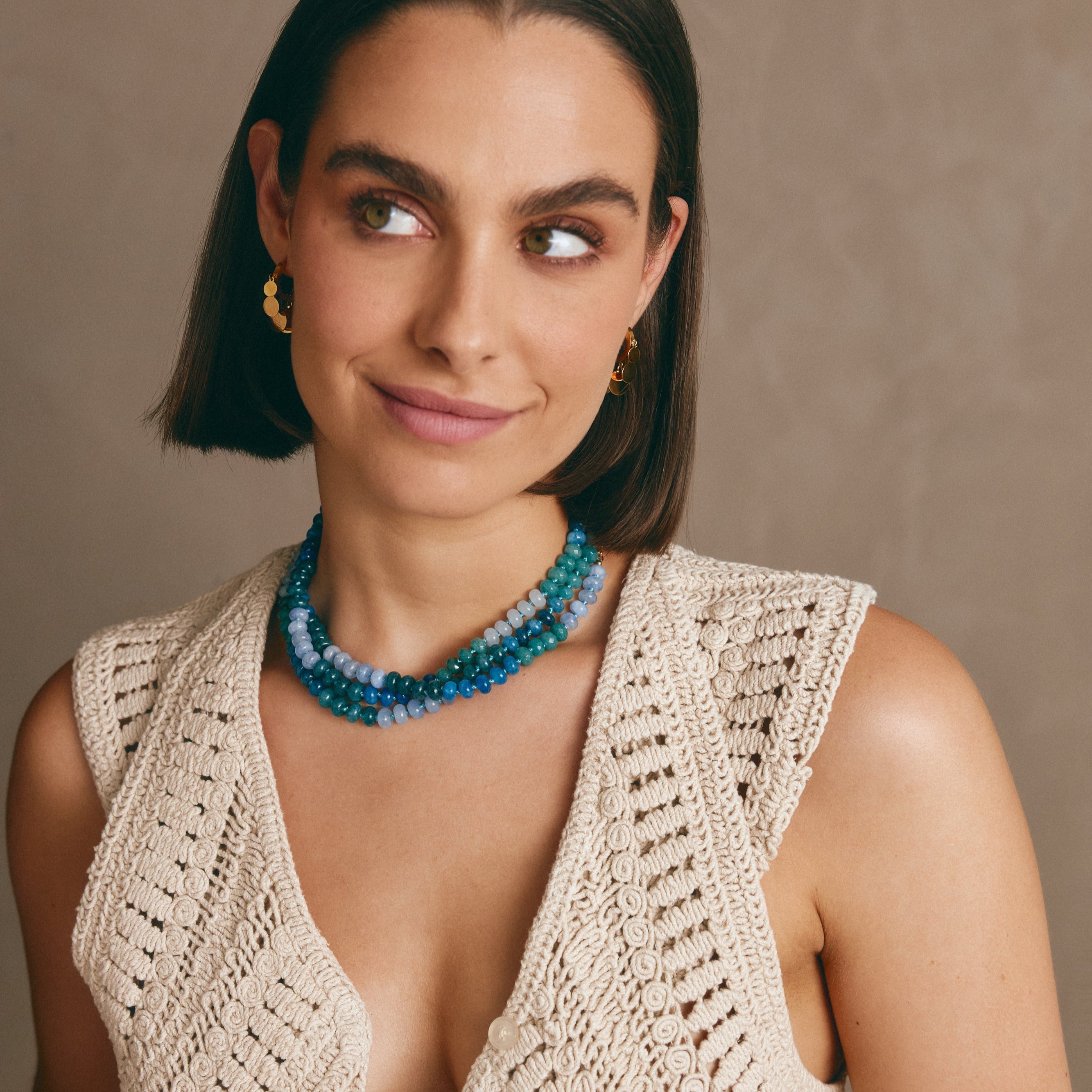 BLUNOVA Blue Necklace