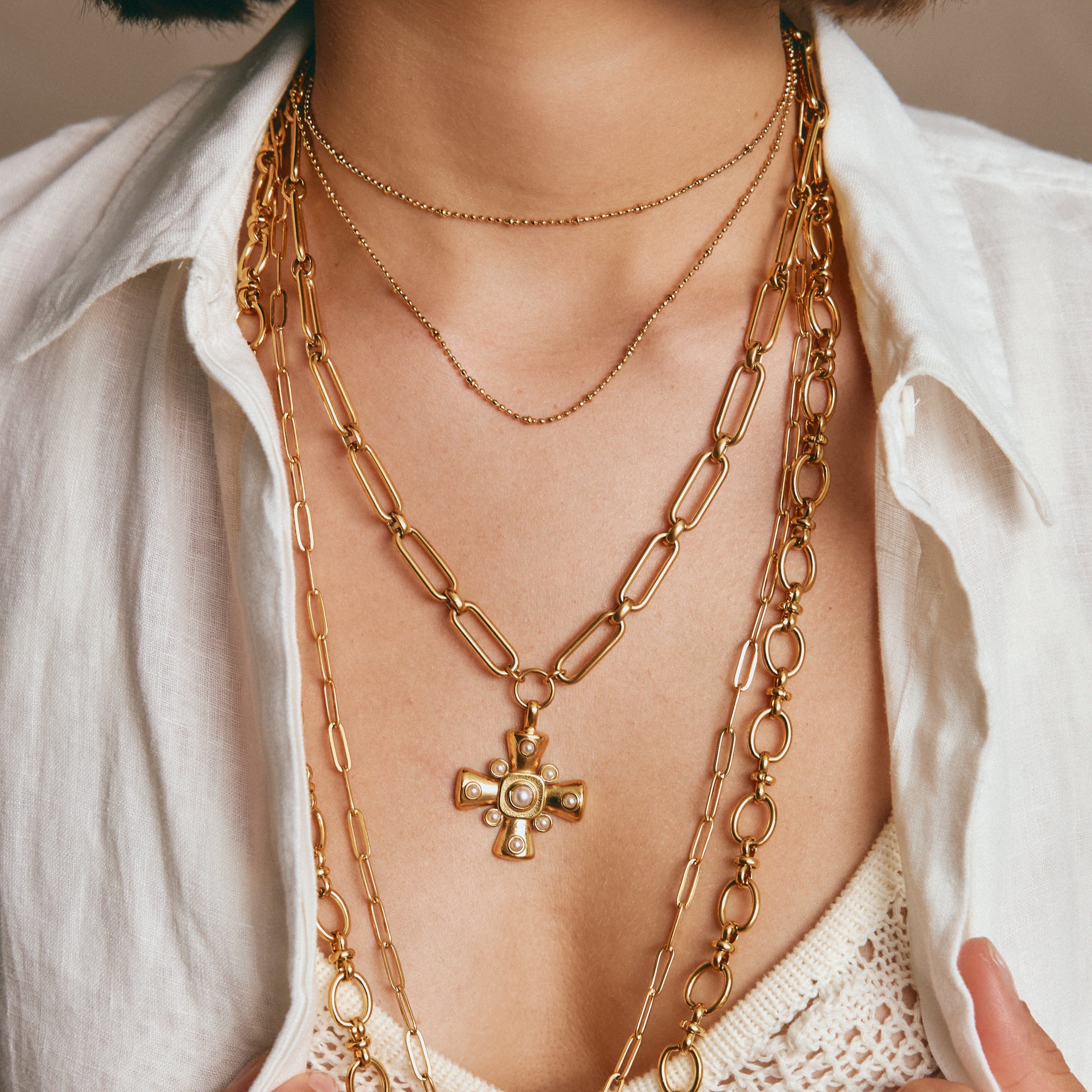 ELENA STATEMENT Necklace