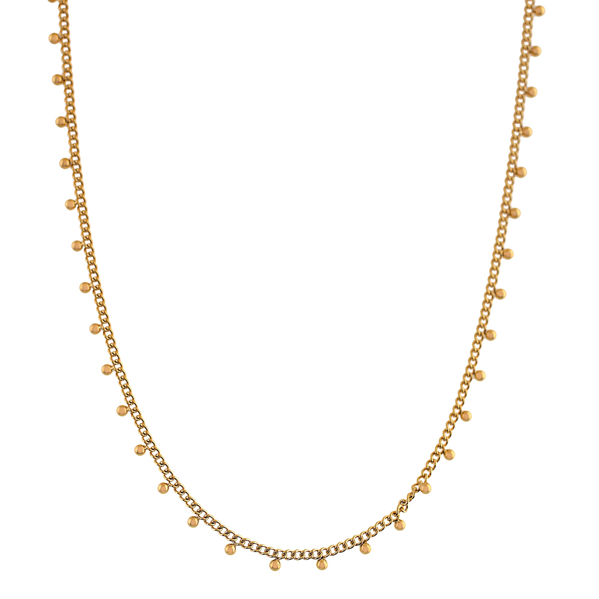 MIA Beaded Choker Small -Gold-