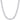 BE BRAVE Silver Tennis Necklace