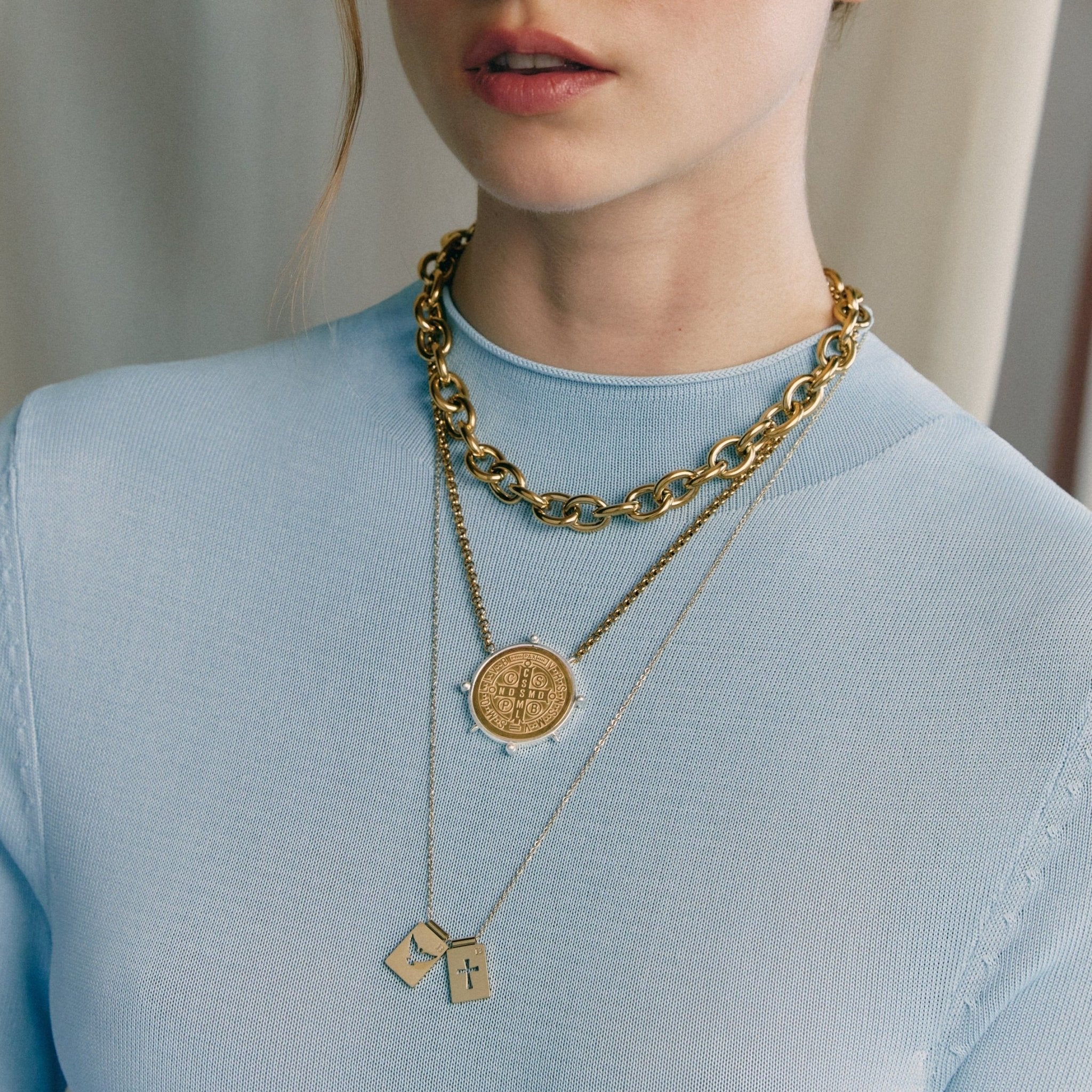 BOSCO MINI Thick Chain Necklace