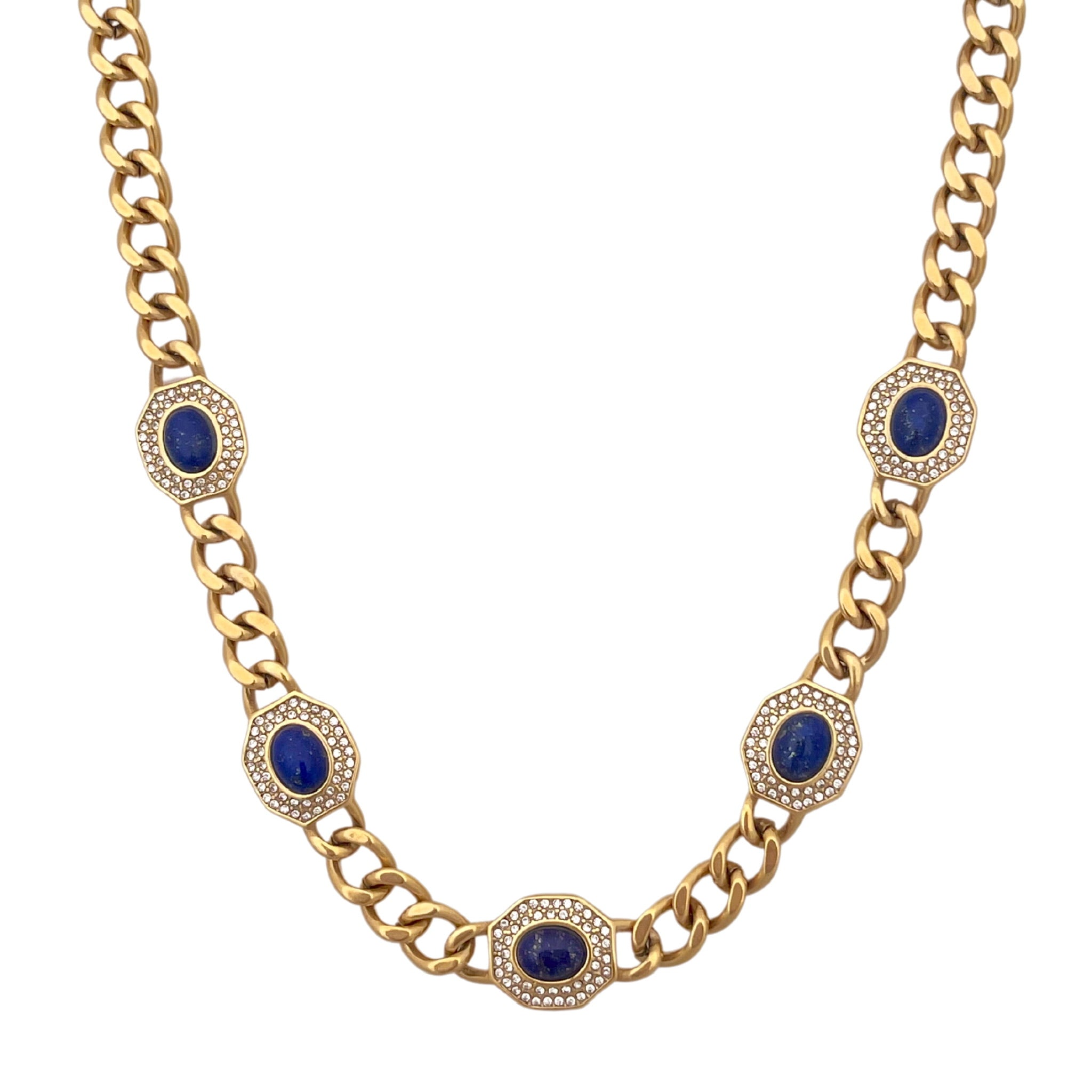 ESTELA Necklace -Lapis Lazuli-