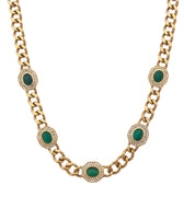 ESTELA Necklace -Malachite-