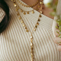 'Frosted Halo' Tie Nceklace - Ibiza Passion