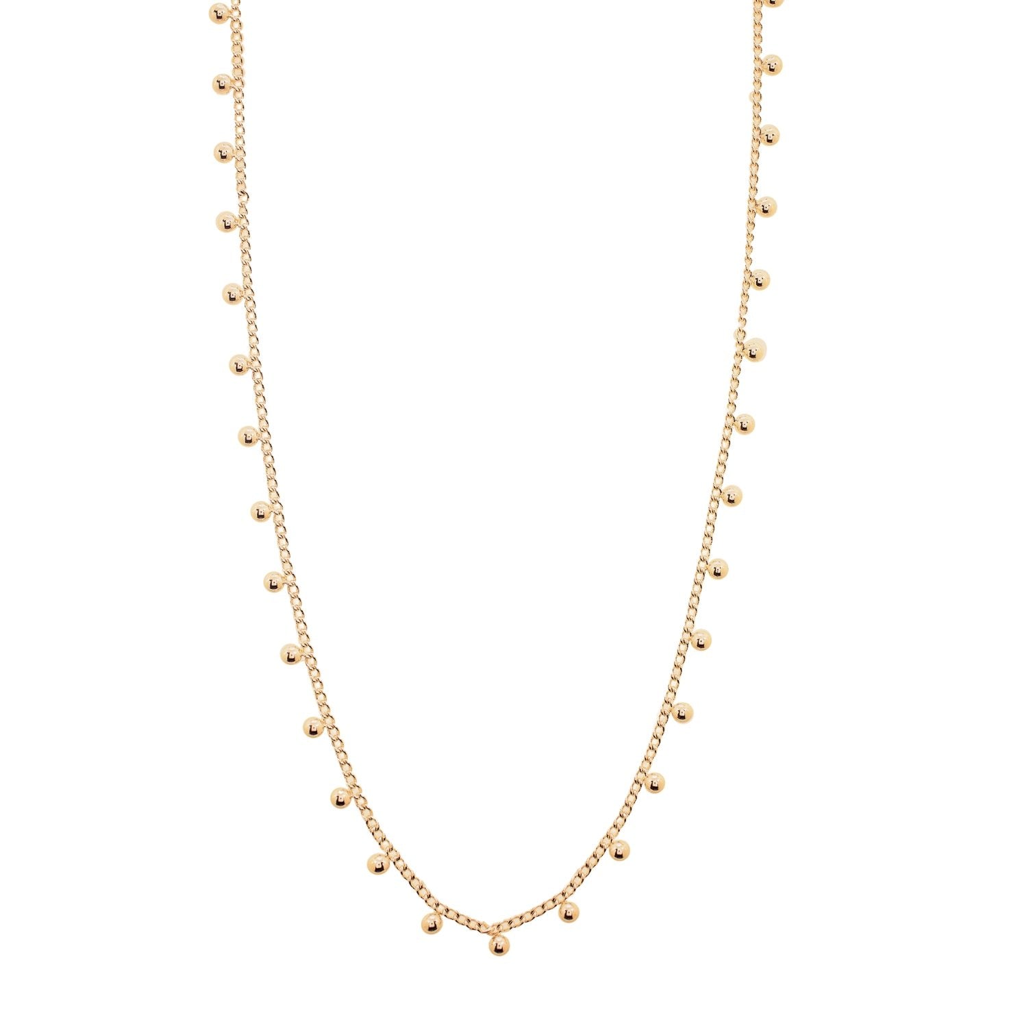 MIA Beaded Choker Large -Gold-