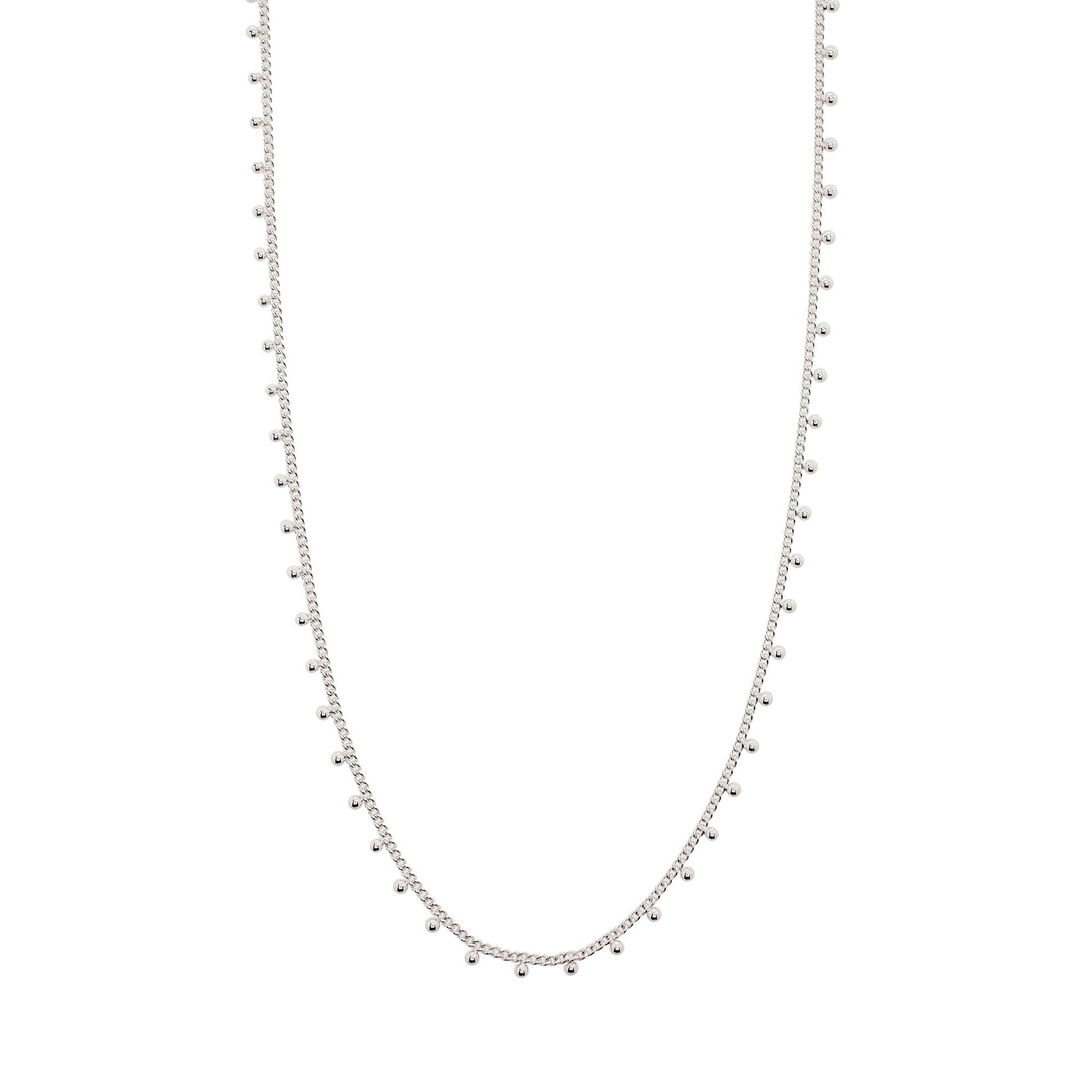 MIA Beaded Choker Small -Silver-