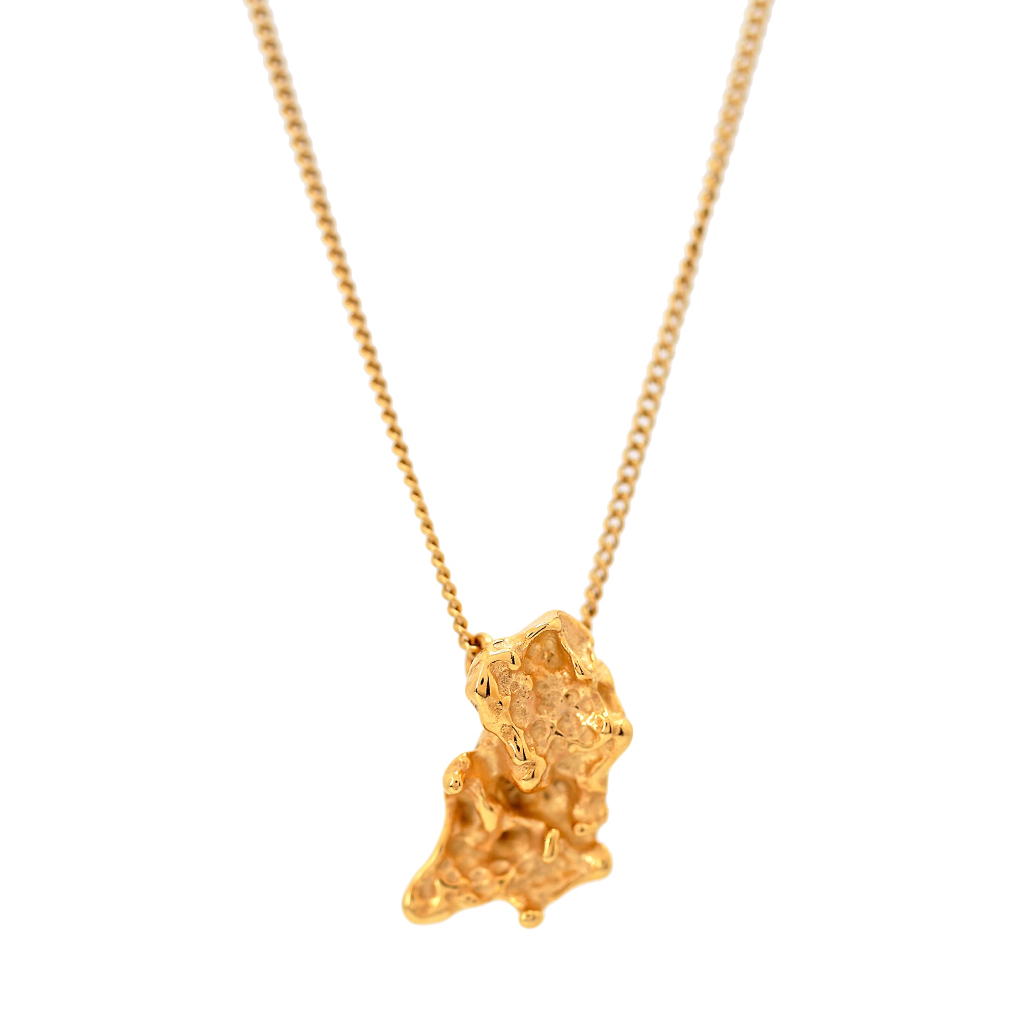 Midies Gold MIDAS Gold Nugget Necklace – SANT LAIA