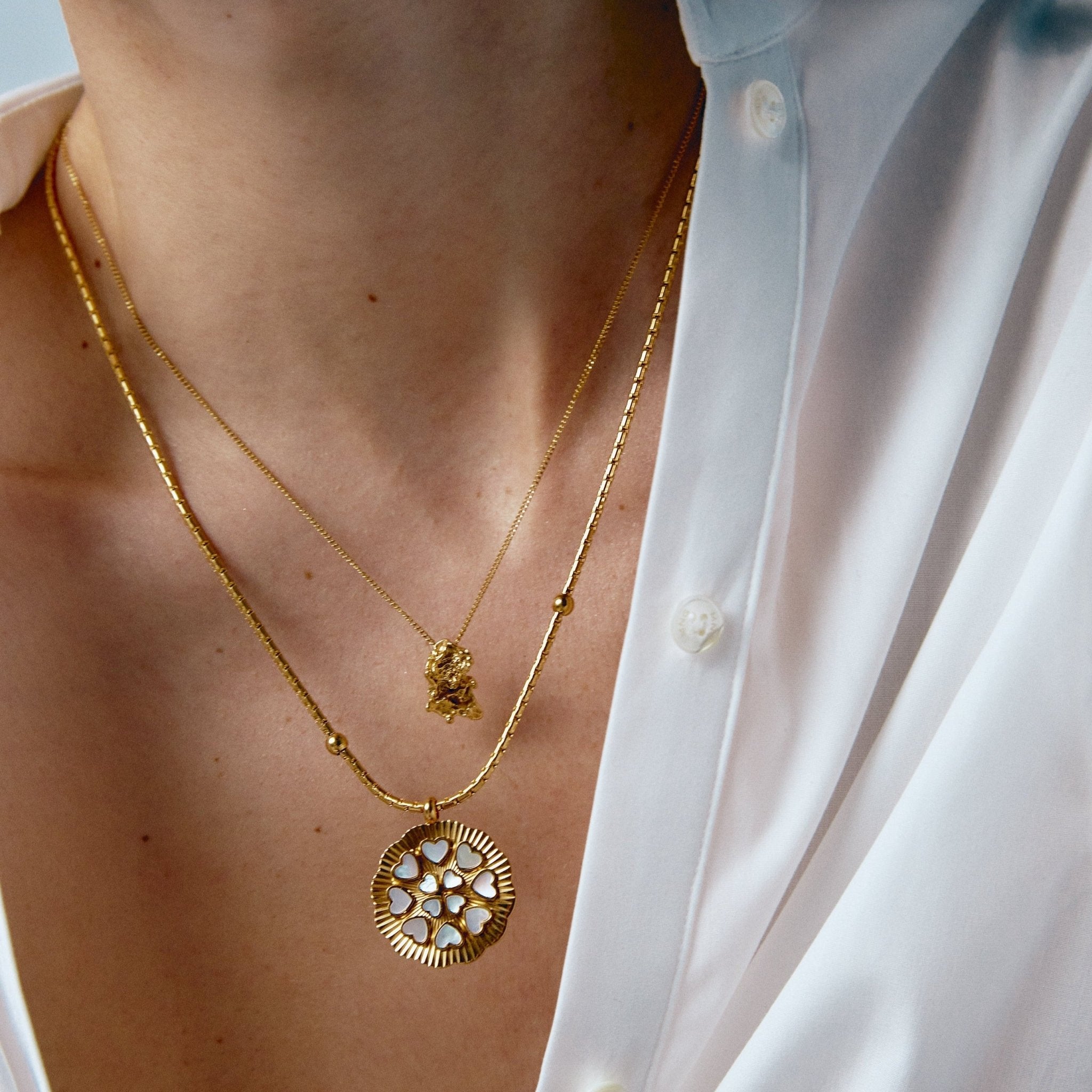 Midies Gold MIDAS Gold Nugget Necklace – SANT LAIA