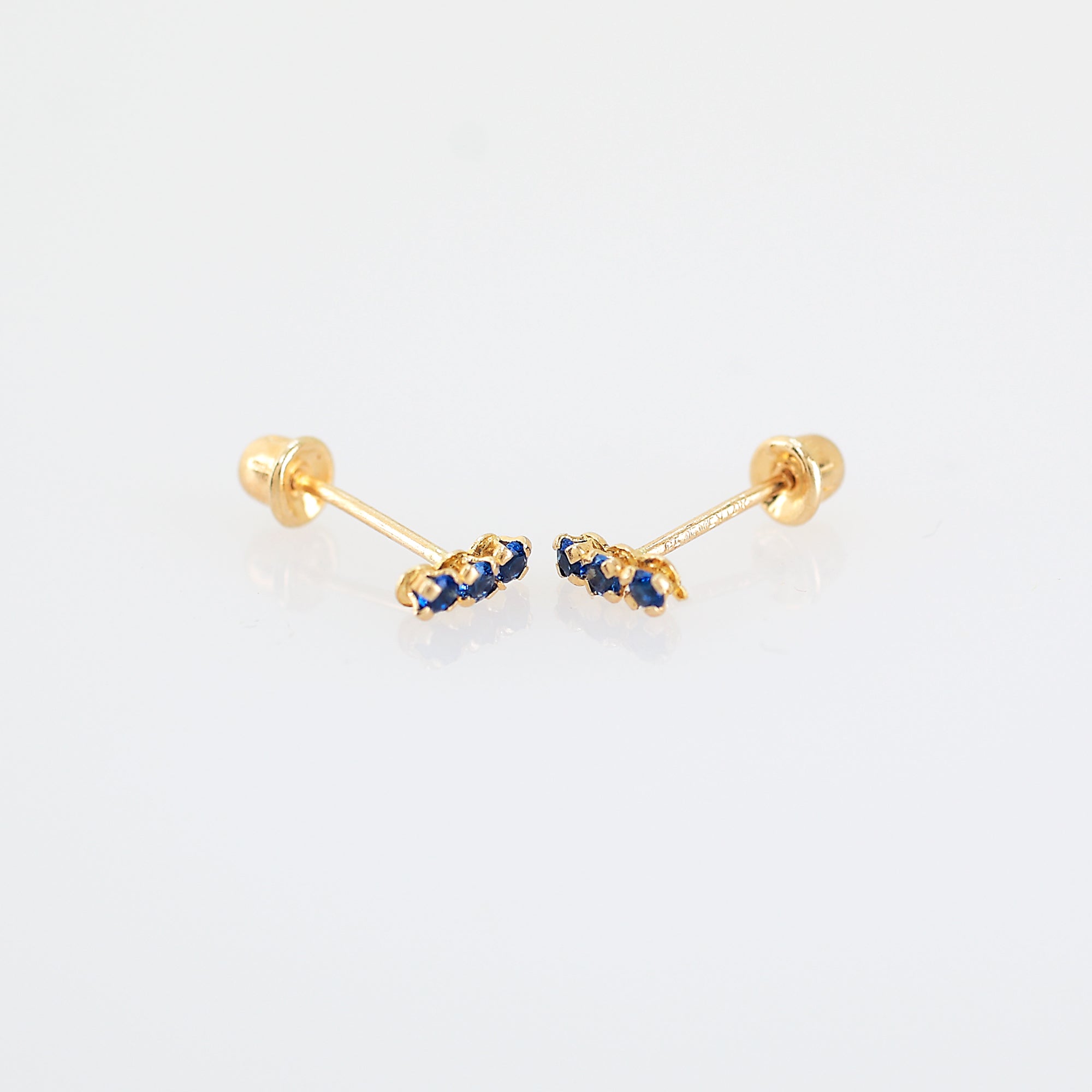 NINA EARRINGS -BLUE-