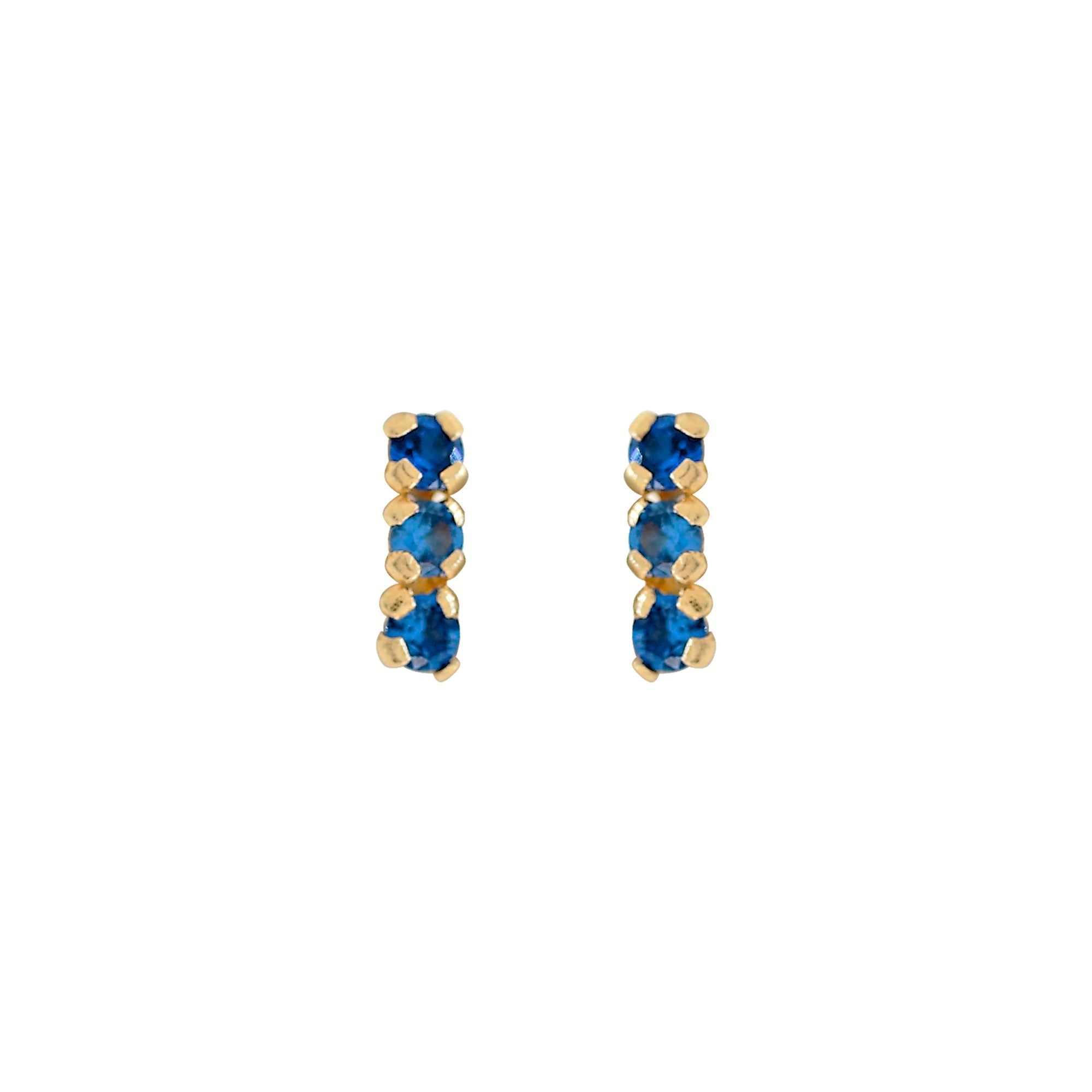 NINA EARRINGS -BLUE-