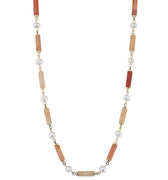 'ORIGEN' Pearls & Stones Necklace -Jade - Ibiza Passion