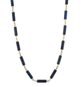 'ORIGEN' Stones Bars Necklace -Lapis - Ibiza Passion