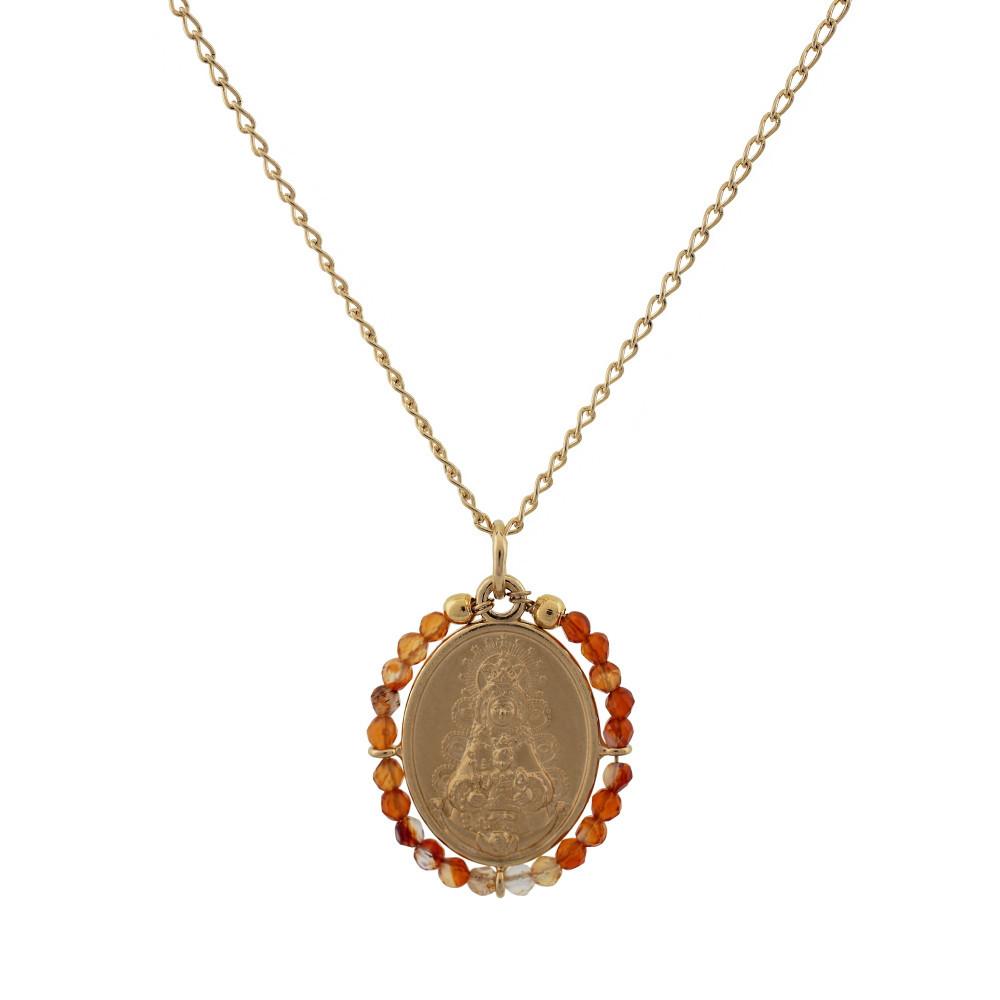 PREGARE Rocio Virgin Necklace -Carnelian-