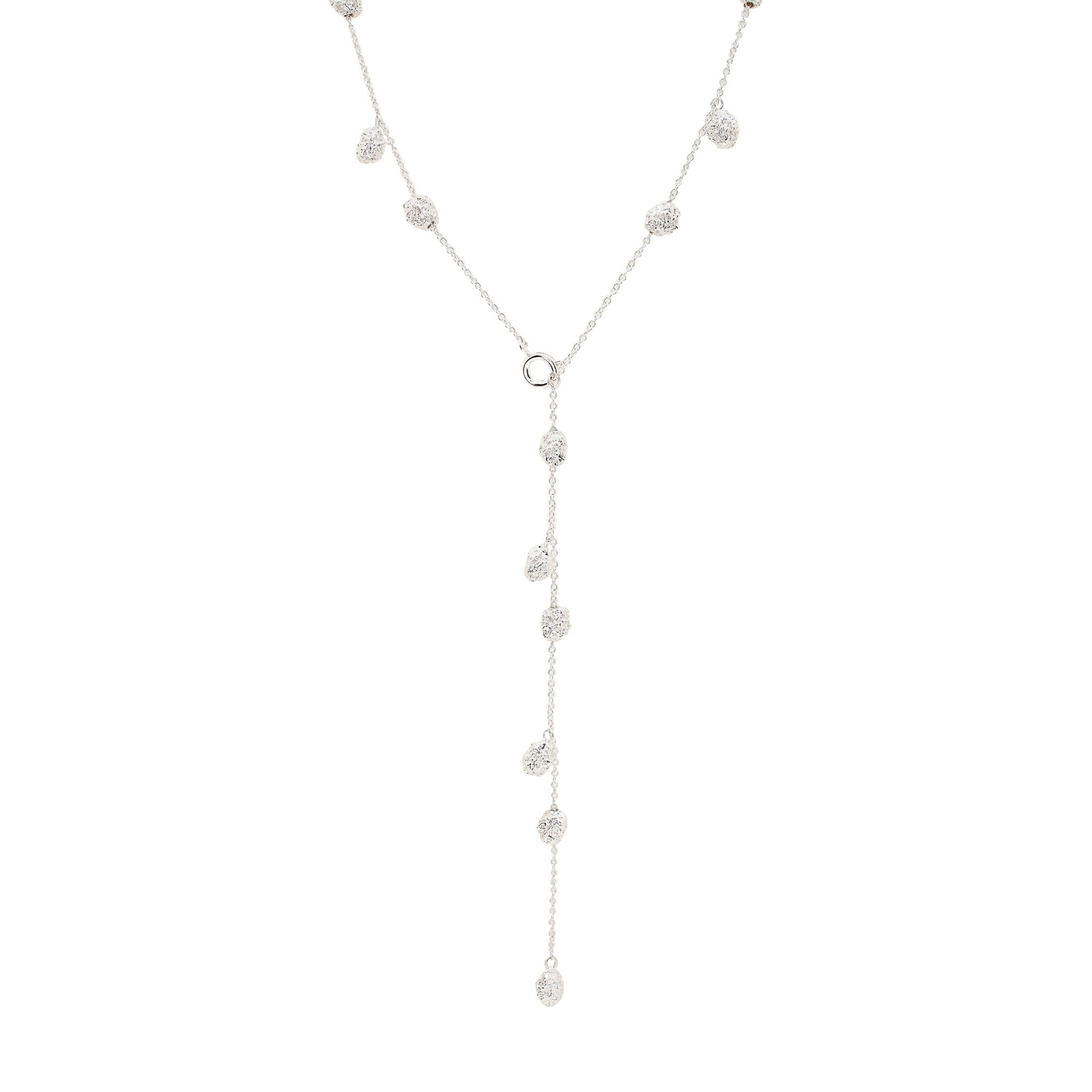 TALIA Necklace -Silver-